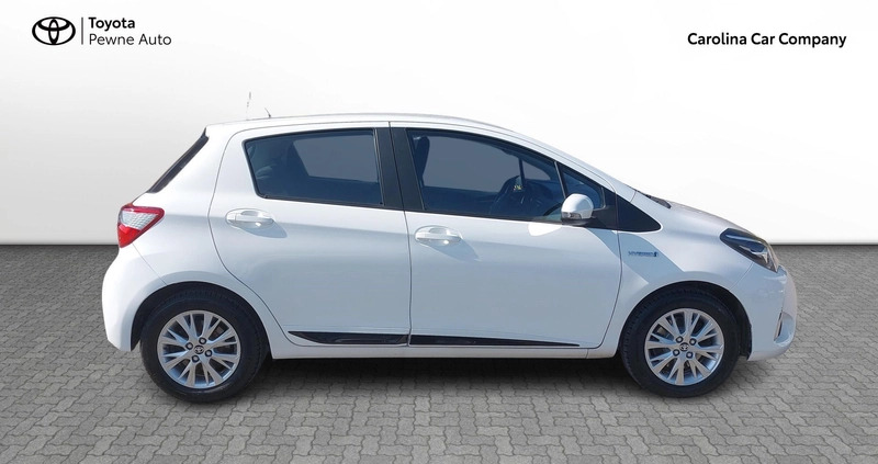 Toyota Yaris cena 63400 przebieg: 82259, rok produkcji 2018 z Mieszkowice małe 254